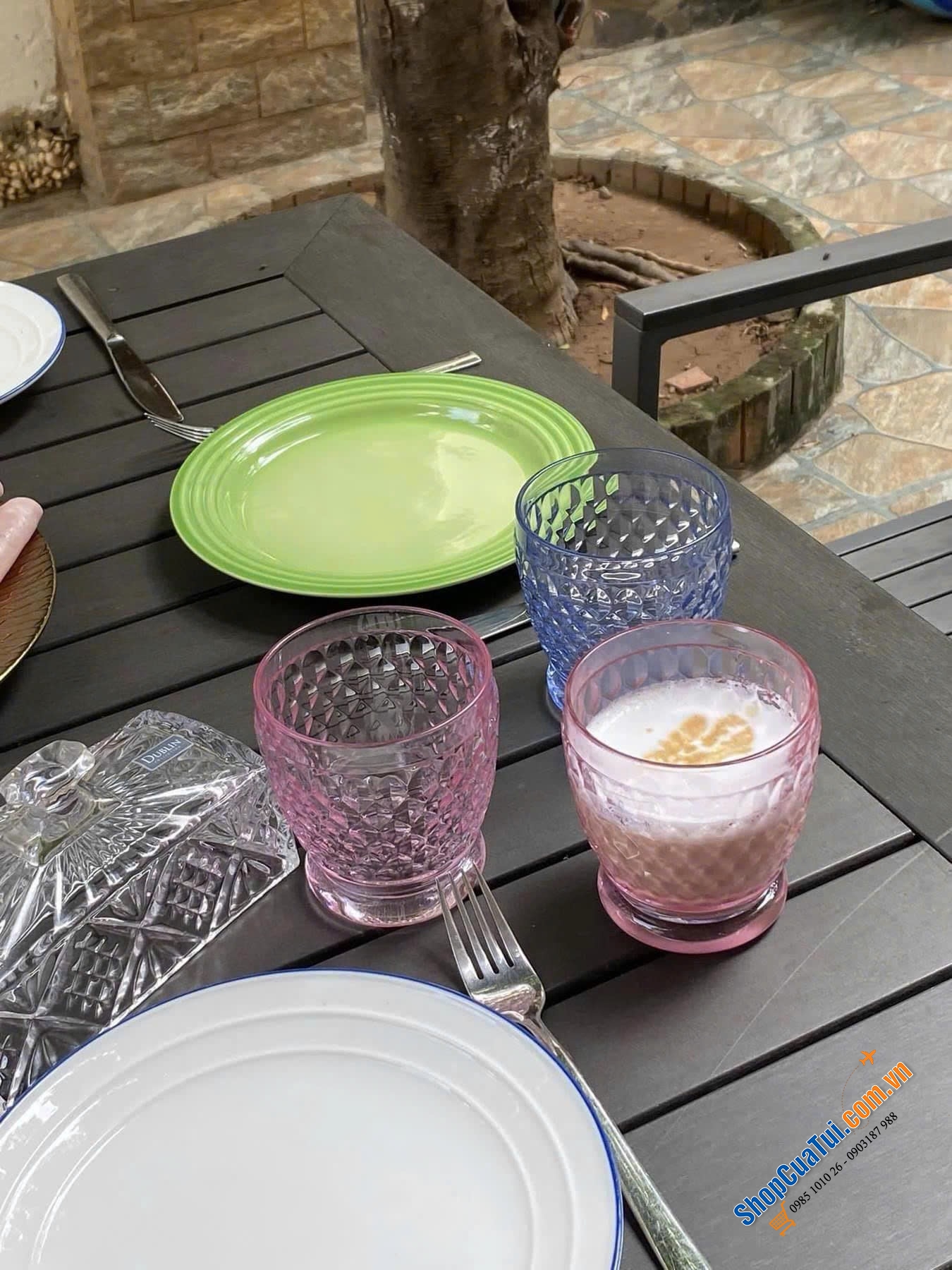 Set 4 cốc Villeroy & Boch Boston Highball 330ml - Made in Germany.