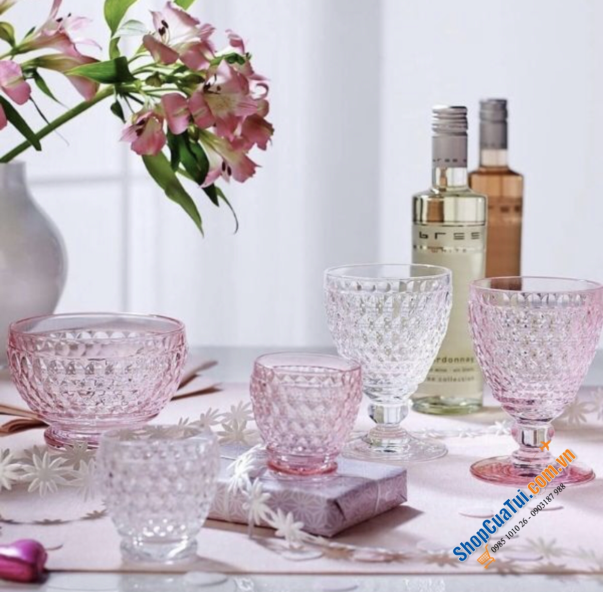 Set 4 cốc Villeroy & Boch Boston Highball 330ml - Made in Germany.