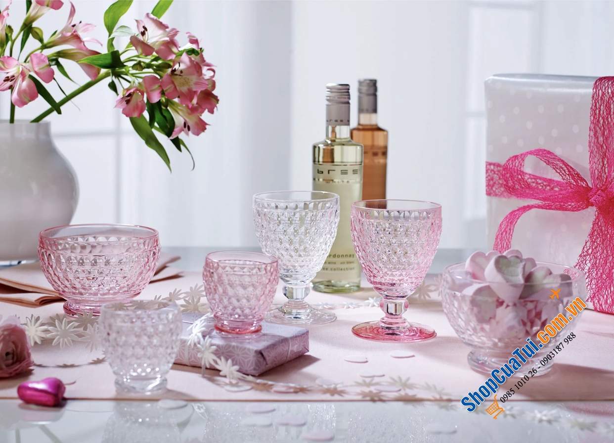 Set 4 cốc Villeroy & Boch Boston Highball 330ml - Made in Germany.