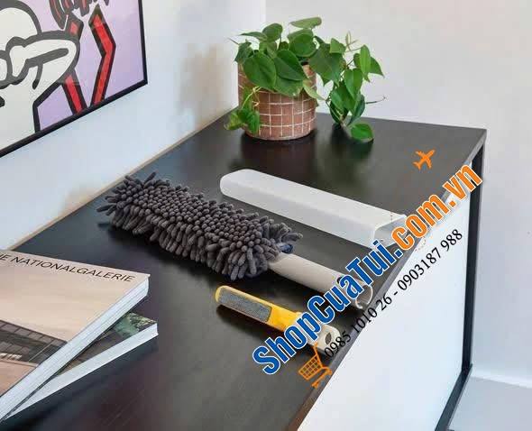 Chổi lau bụi Joseph Joseph 6500013 Clean Tech 3 trong 1.