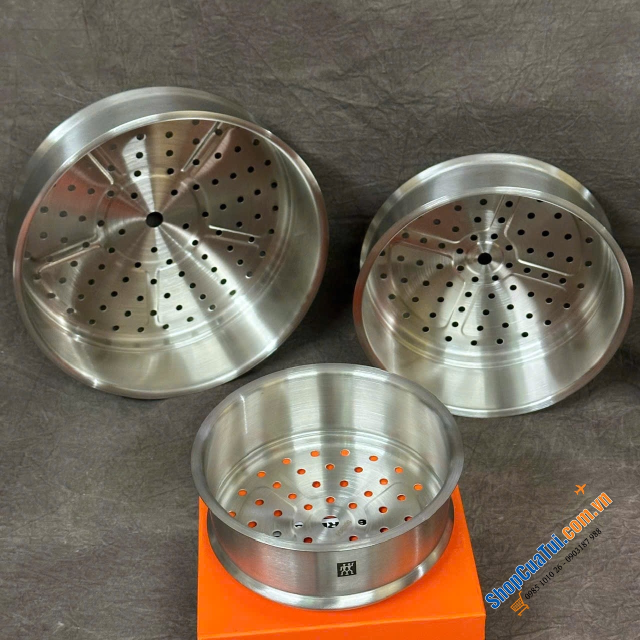 Xửng hấp Zwilling 20cm cao cấp không quai ưu điểm gọn gàng và tiện dùng, dẫn nhiệt đều