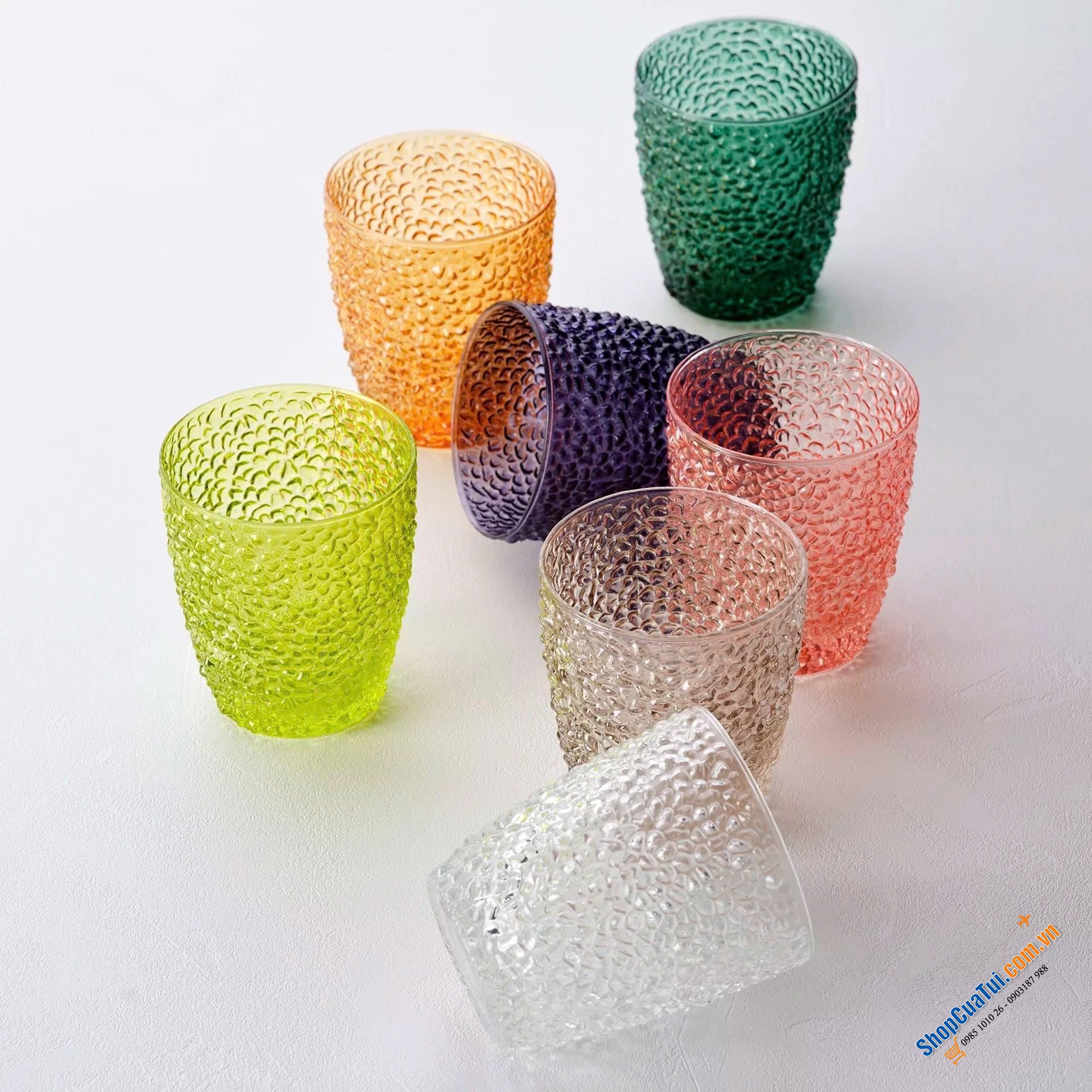 Set 6 Cốc IVV Special Assorted Colours 270ml.