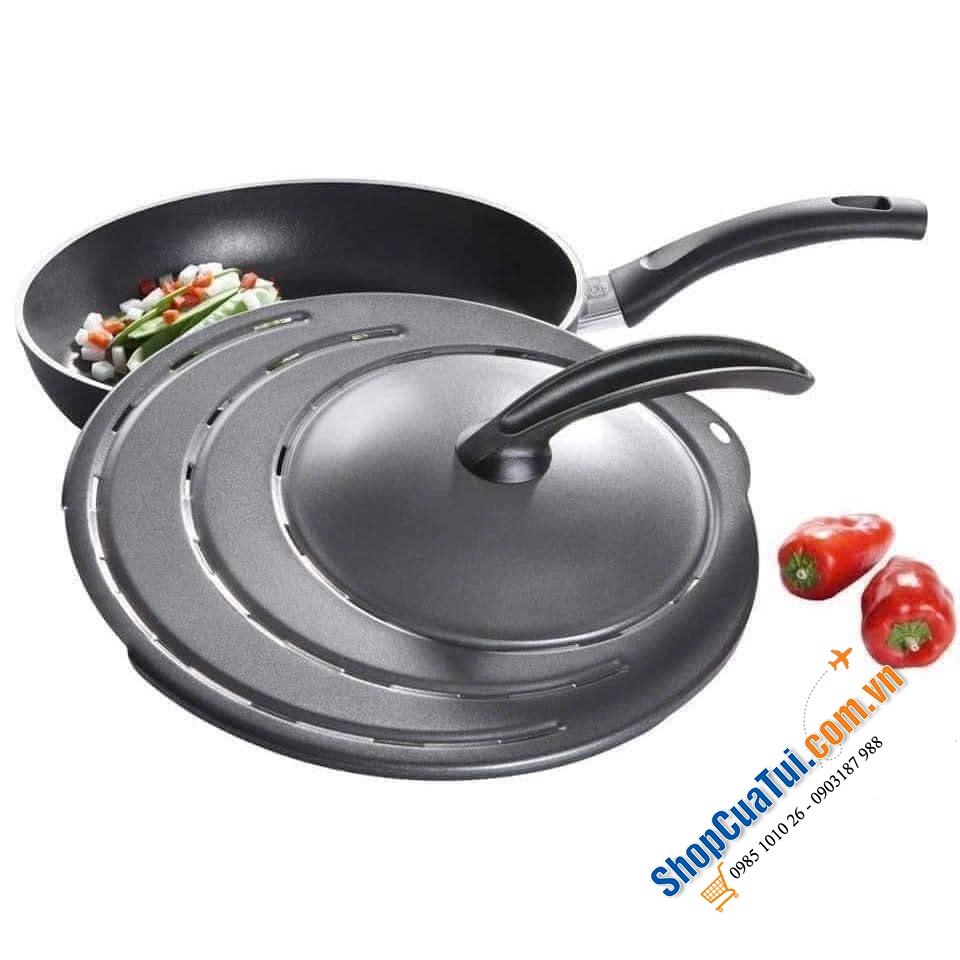 Vung chắn dầu Silit – KHÔNG LO BẮN DẦU KHI NẤU ĂN.