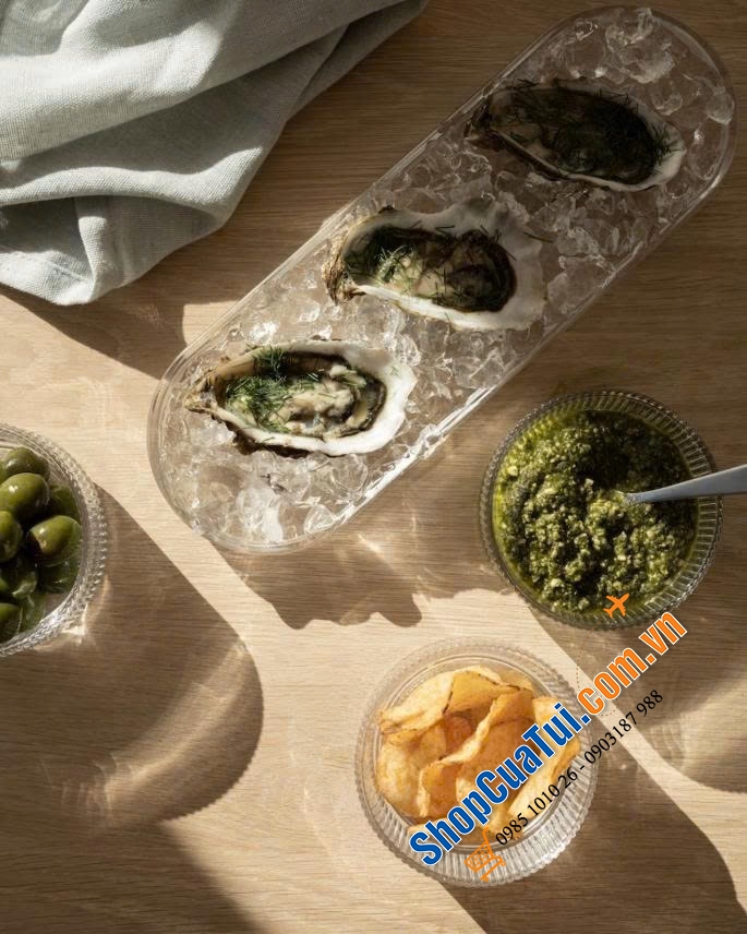 Set 3 bát kèm khay Pilastro Stelton.