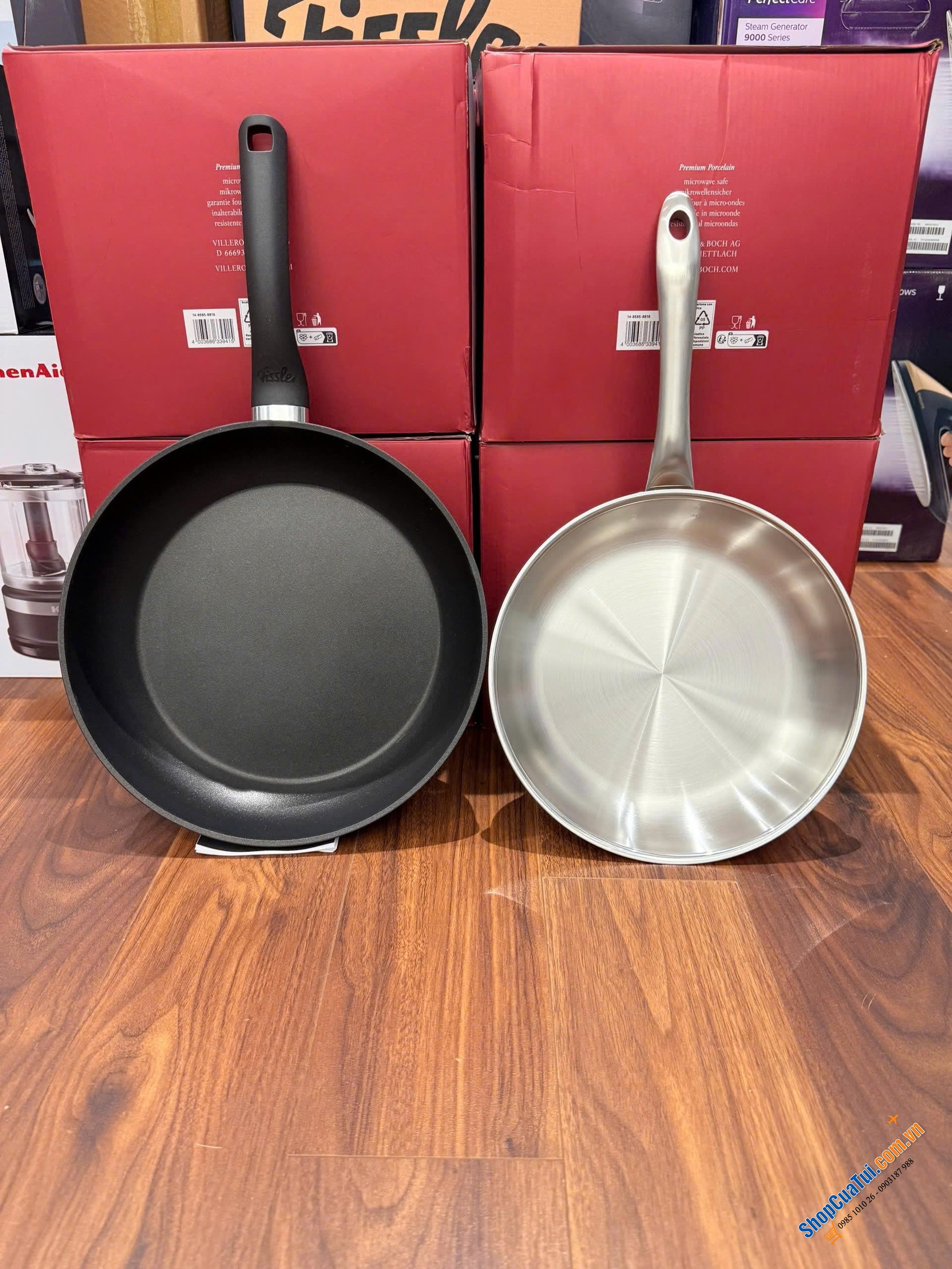 Set 2 chảo Fissler Catania Cenit Induktion.
