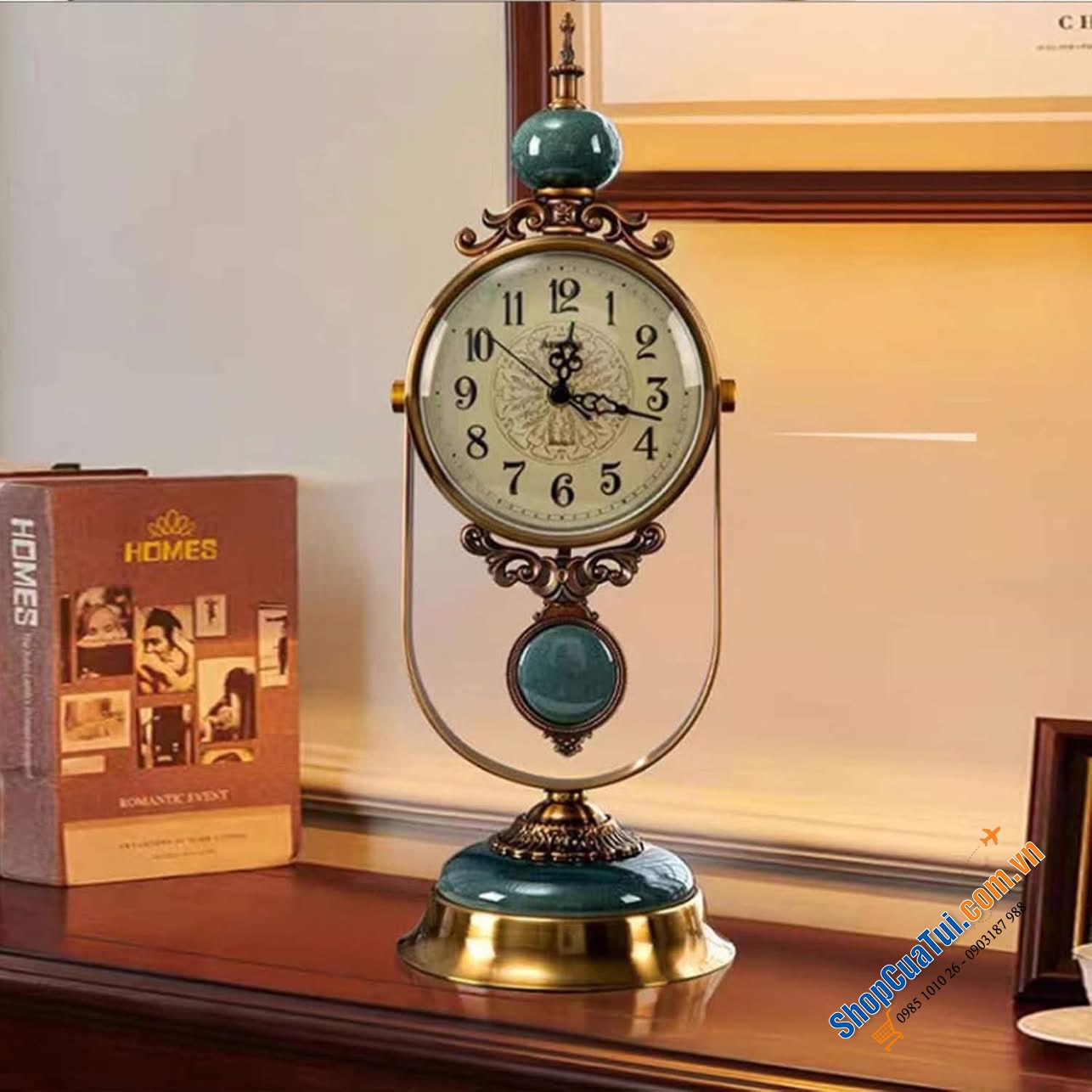 Đồng hồ cố điển Châu Âu Ayrely.