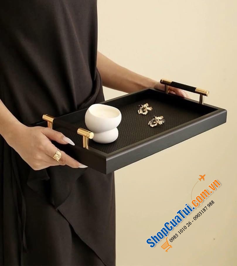 Khay trà cao cấp Macavad.