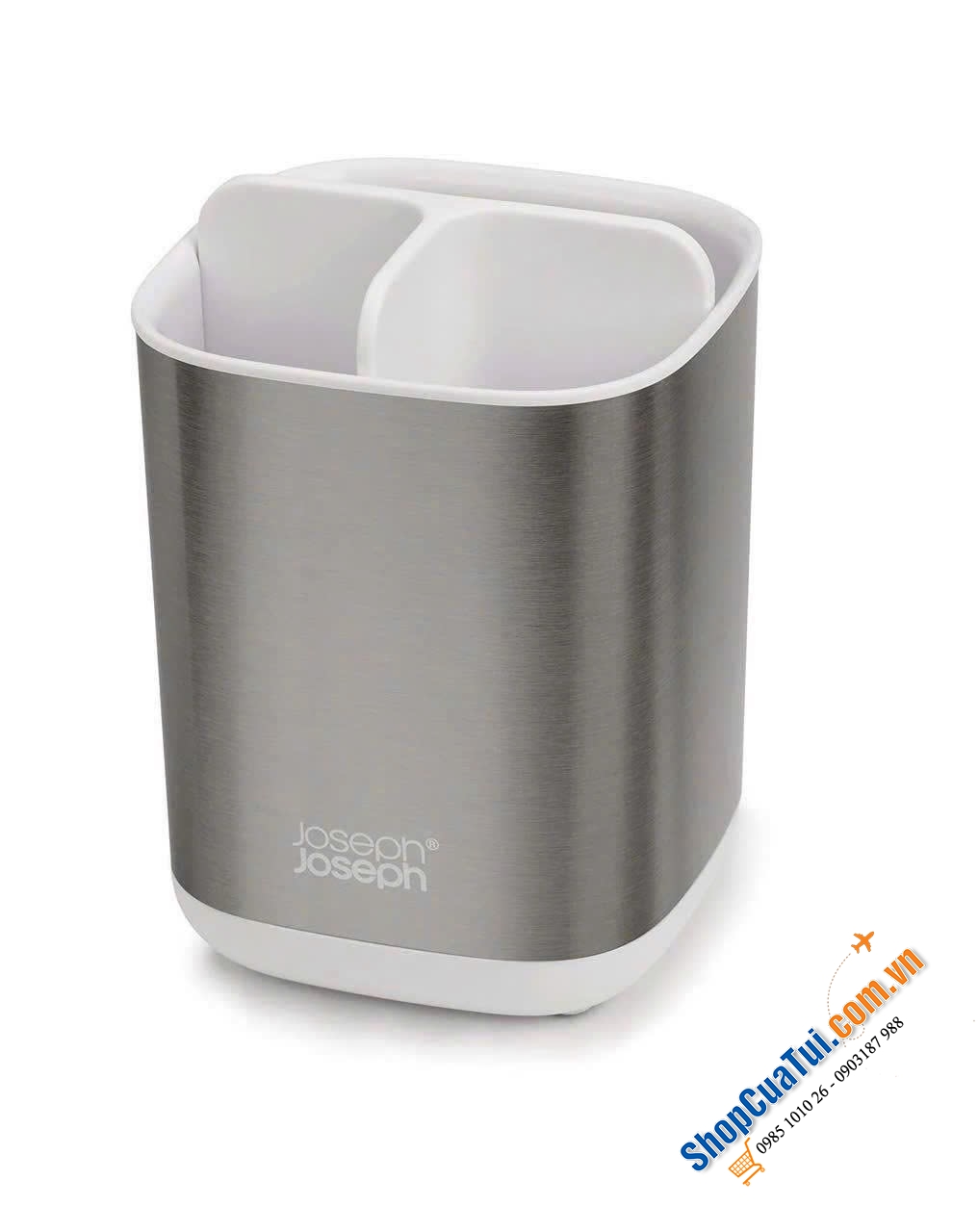 Hộp đựng bàn chải đánh răng Joseph Joseph EasyStore Steel 70530.