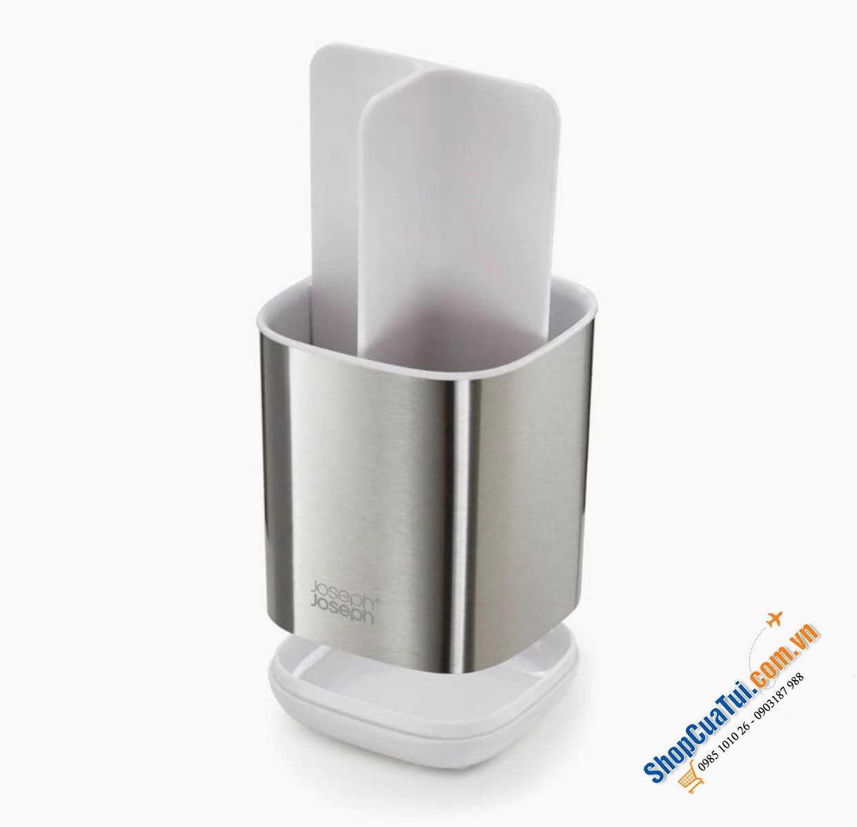 Hộp đựng bàn chải đánh răng Joseph Joseph EasyStore Steel 70530.