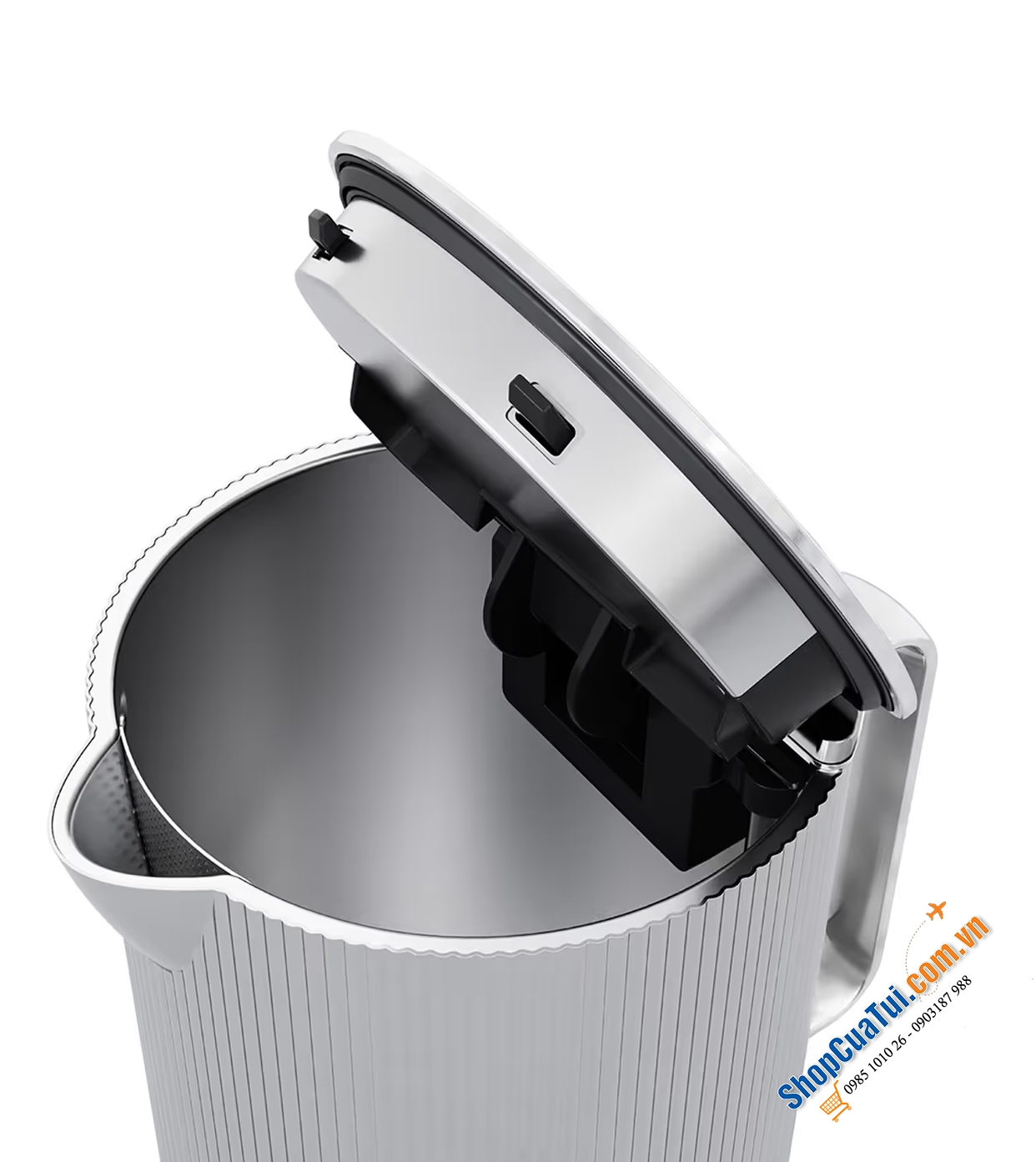 Ấm Siêu tốc Georg Jensen Bernadotte 1,5L.