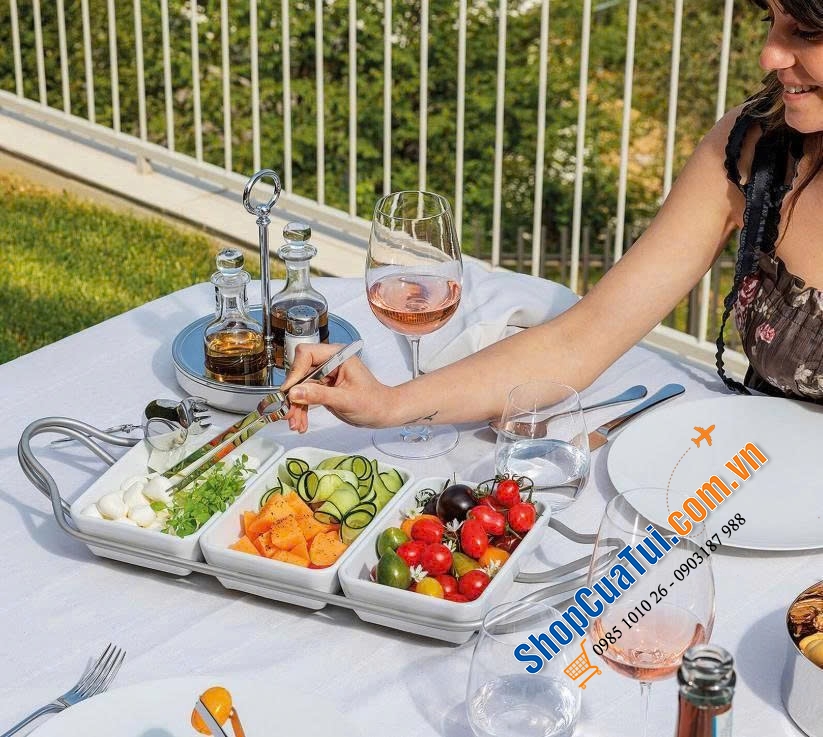 Kẹp Sambonet Table plier Extra Cutlery 22cm.