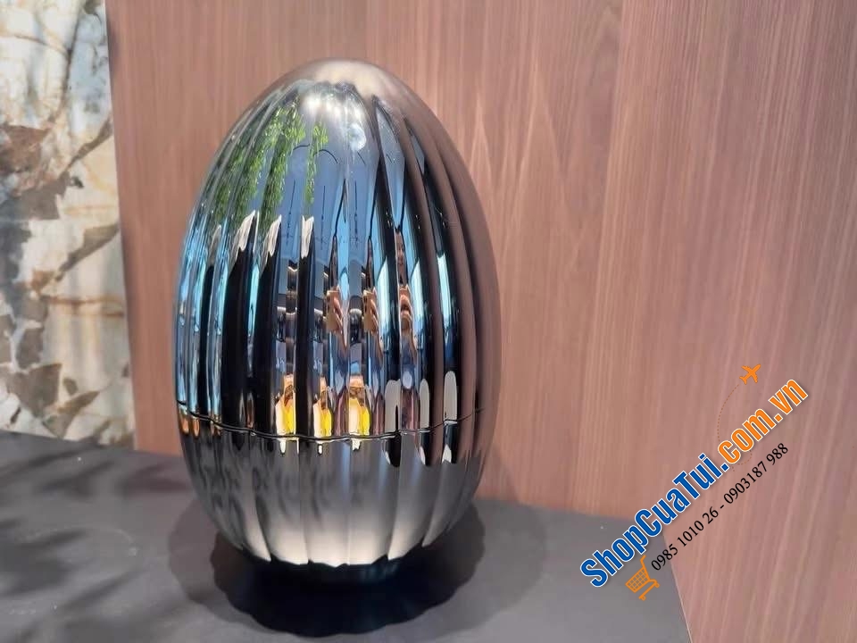 Set dao dĩa trứng rồng 24 món Modern mầu bạc & đồng.