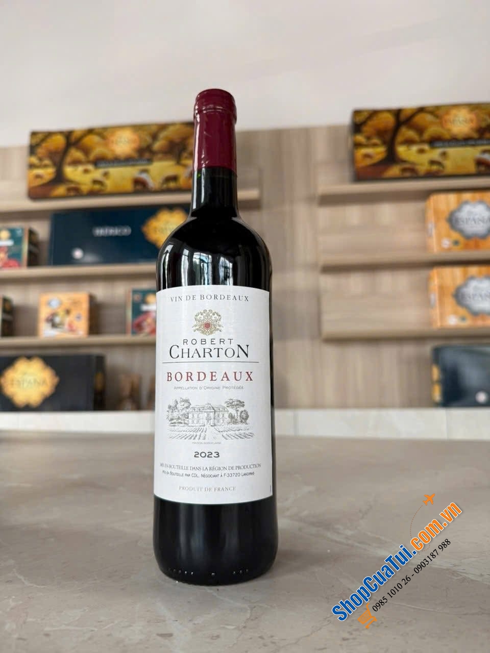 ROBERT CHARTON – BORDEAUX RED 2023 (AOP).