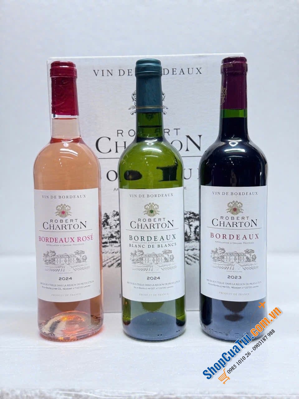 ROBERT CHARTON – BORDEAUX RED 2023 (AOP).