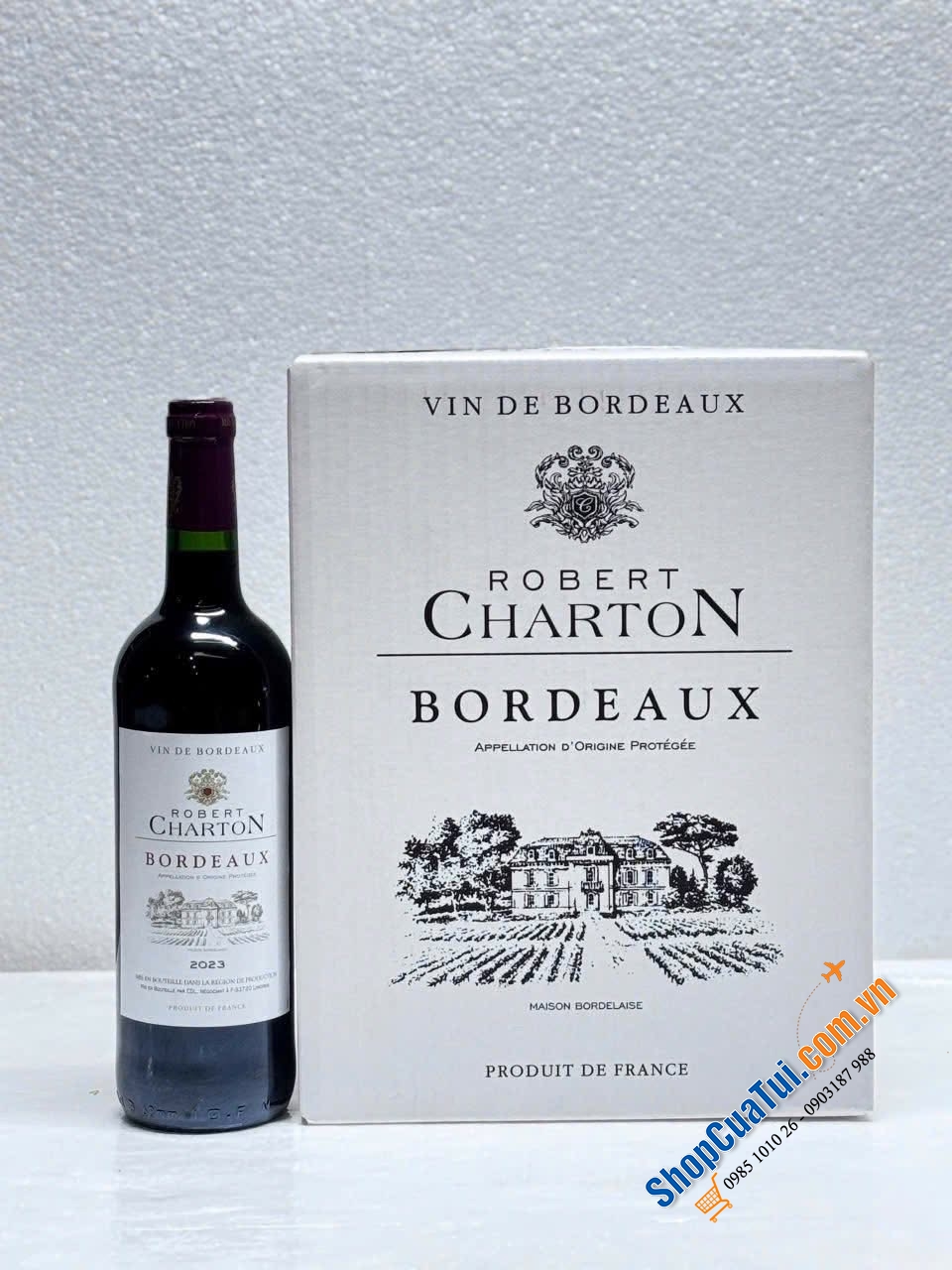 ROBERT CHARTON – BORDEAUX RED 2023 (AOP).