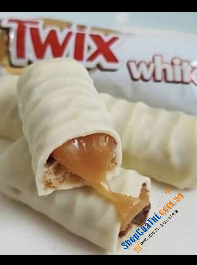 Socola Twix White gói 230gr - hàng Đức.