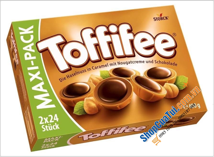HỘP KẸO SOCOLA HẠT DẺ TOFFIFEE 400g - MÓN ĐẶC SẢN KHÔNG THỂ BỎ QUA CỦA NƯỚC ĐỨC.