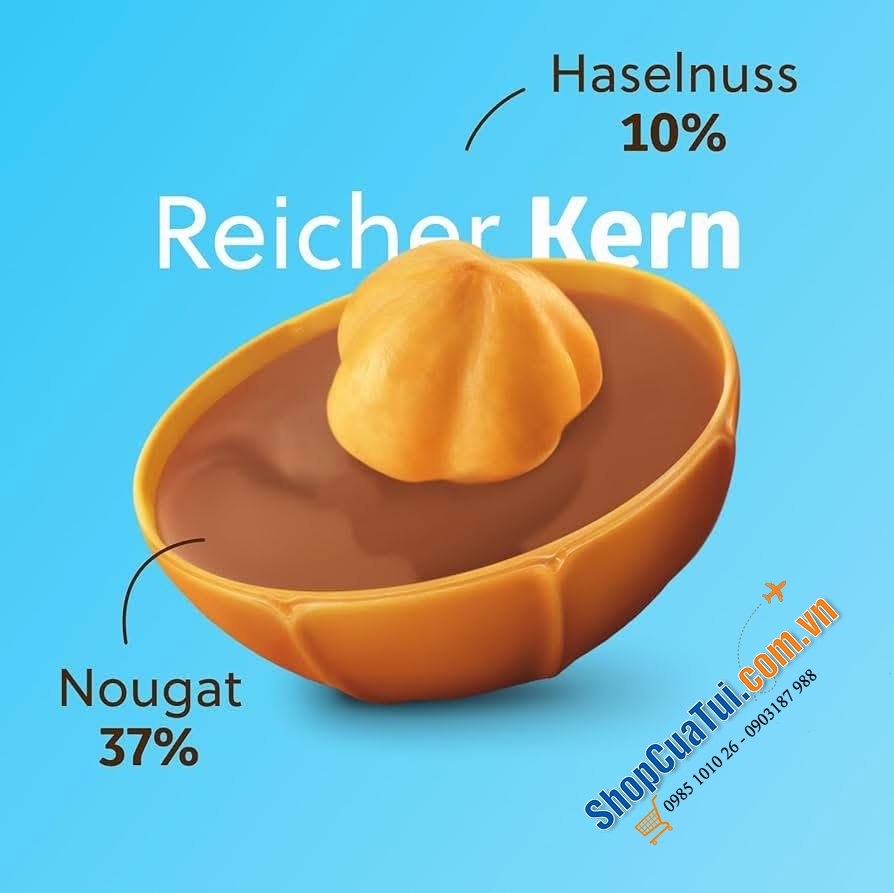 HỘP KẸO SOCOLA HẠT DẺ TOFFIFEE 400g - MÓN ĐẶC SẢN KHÔNG THỂ BỎ QUA CỦA NƯỚC ĐỨC.