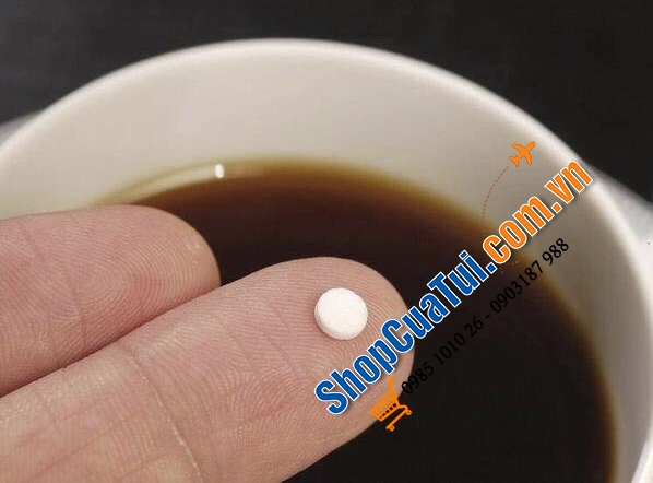 Đường ăn kiêng bấm viên Genuss Plus Süßstoff Tabletten 1200 viên 60mg (tương đương 72g đường)