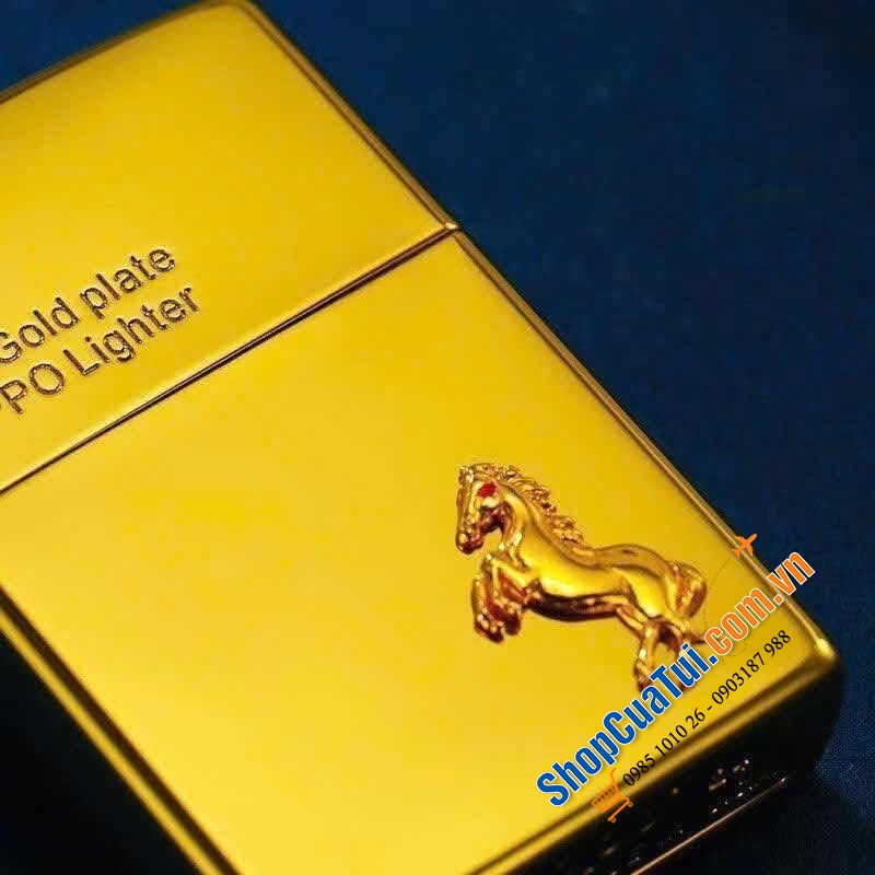 Zippo Ngựa vàng chào năm mới 2026.