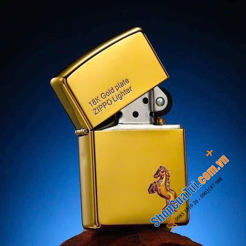 Zippo Ngựa vàng chào năm mới 2026.