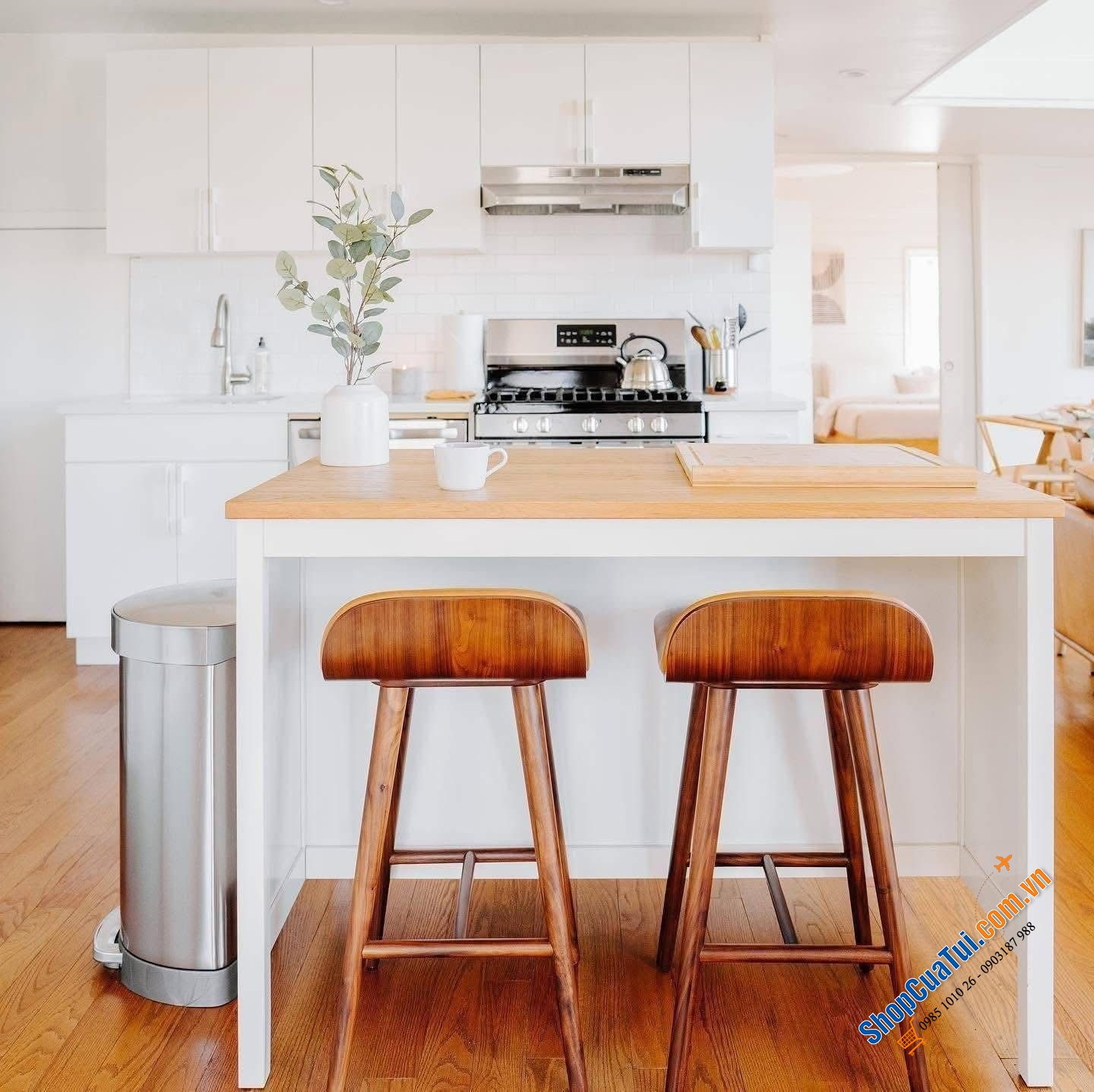 Thùng rác bán nguyệt Simplehuman 45l.