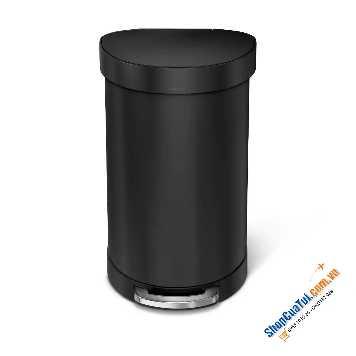 Thùng rác bán nguyệt Simplehuman 45l.