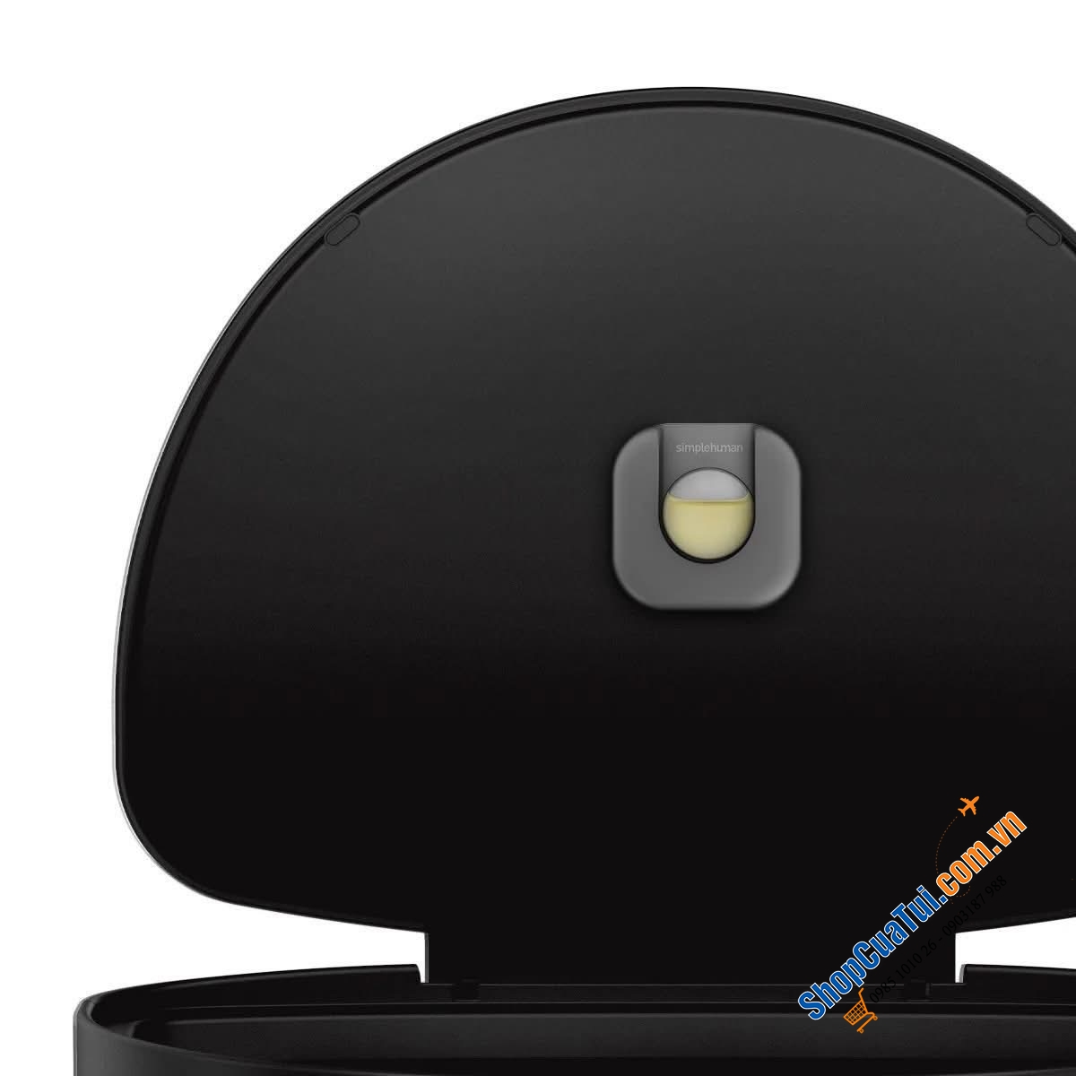 Thùng rác bán nguyệt Simplehuman 45l.