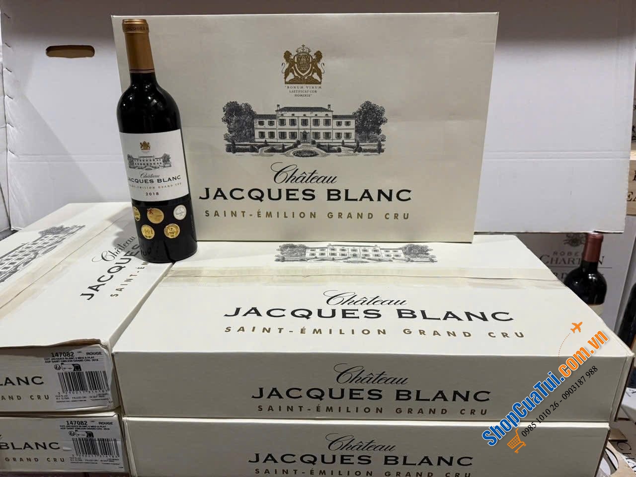 CHÂTEAU JACQUES BLANC – SAINT-ÉMILION GRAND CRU 2018.