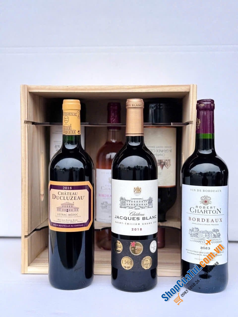 CHÂTEAU JACQUES BLANC – SAINT-ÉMILION GRAND CRU 2018.