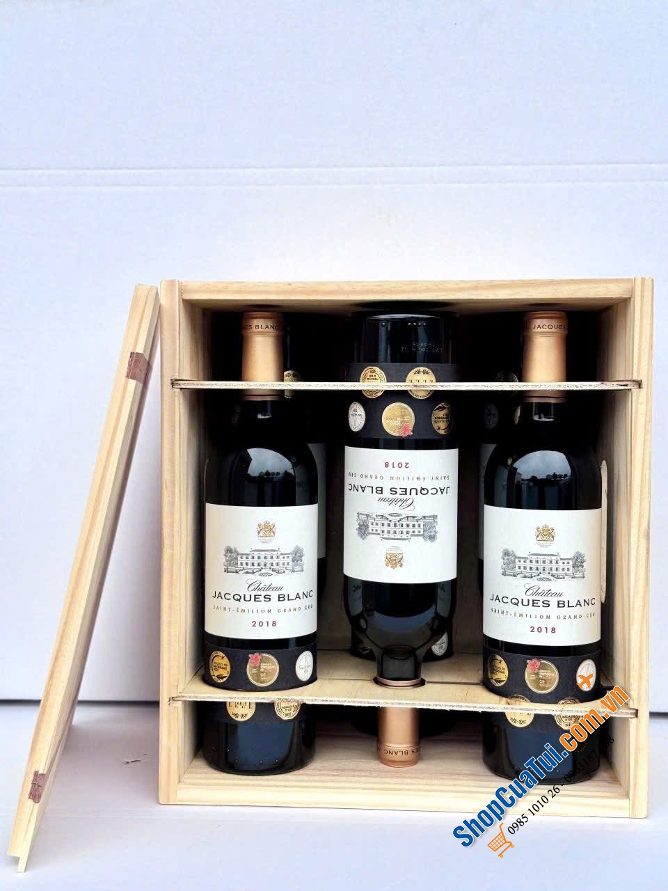 CHÂTEAU JACQUES BLANC – SAINT-ÉMILION GRAND CRU 2018.