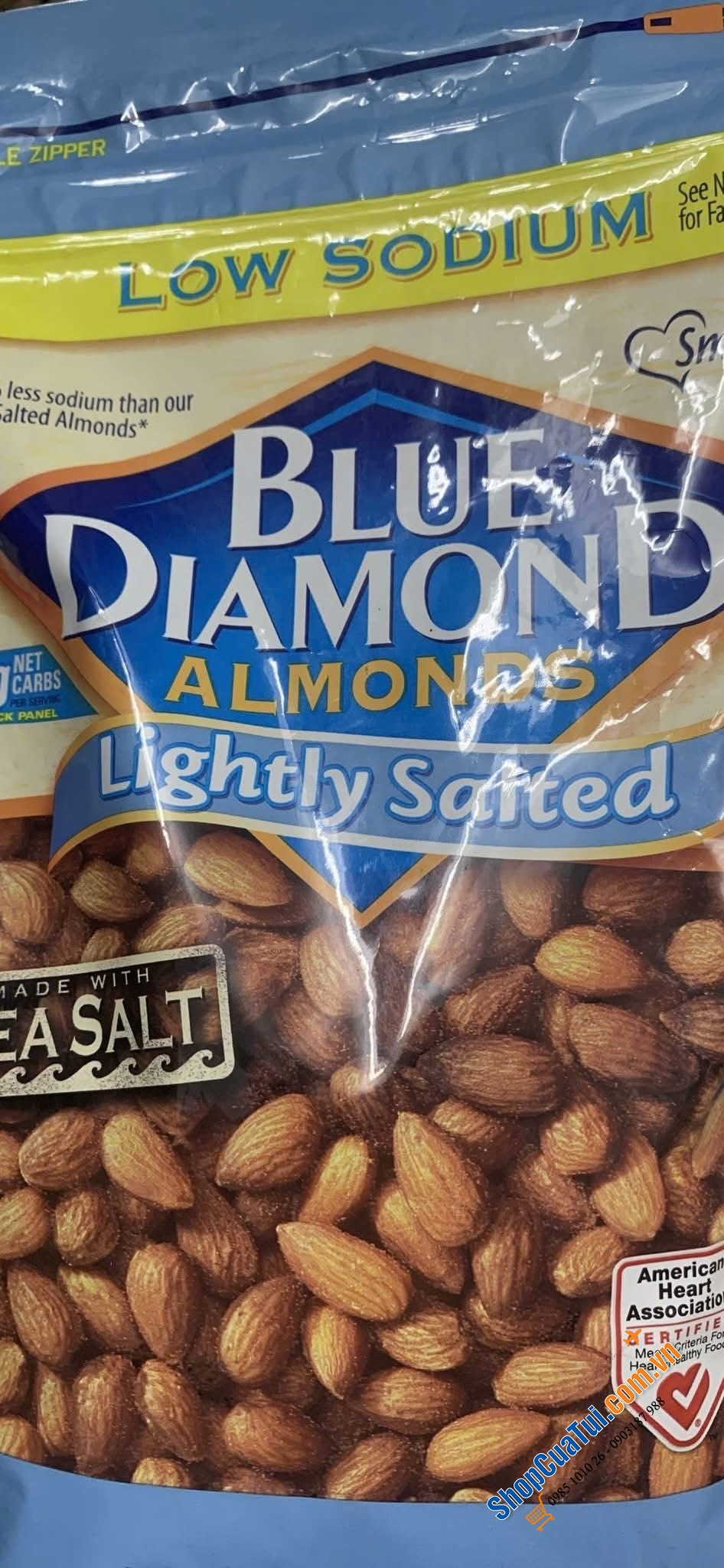 HẠNH NHÂN HUN KHÓI MỸ TÚI 1,1K.