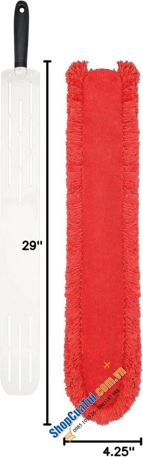 Chổi lông phủi bụi gầm giường tủ Oxo.