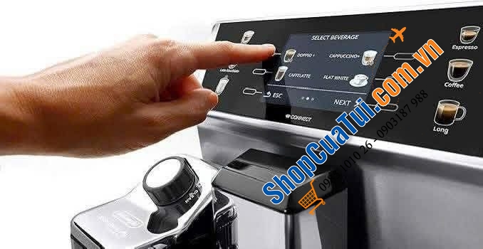 MÁY PHA CÀ PHÊ TỰ ĐỘNG DELONGHI PRIMADONNA CLASS ECAM550.85.MS - Made in Italy.