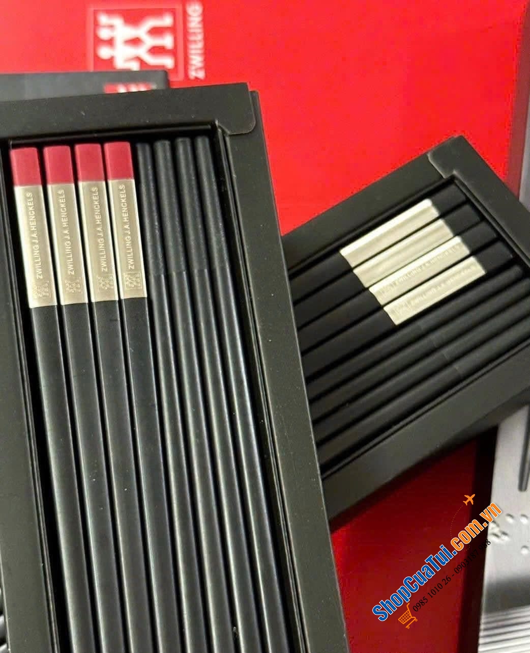 Set 4 Đôi Đũa Cao Cấp Hoàng Gia Zwilling.