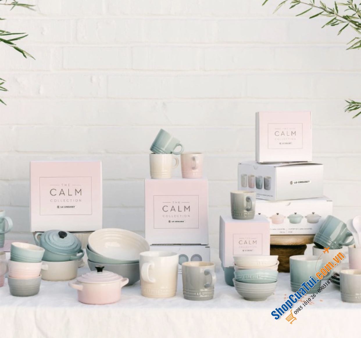 Set 4 cốc LE CREUSET 200ml Caml Collection - bộ sưu tập CAML mới cho mùa hè năm nay