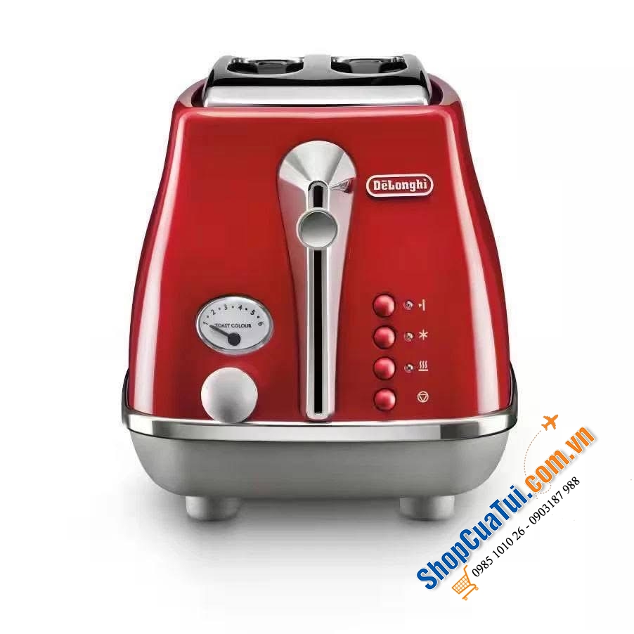Máy Nướng bánh mỳ 2 lát De\\\'Longhi Icona.