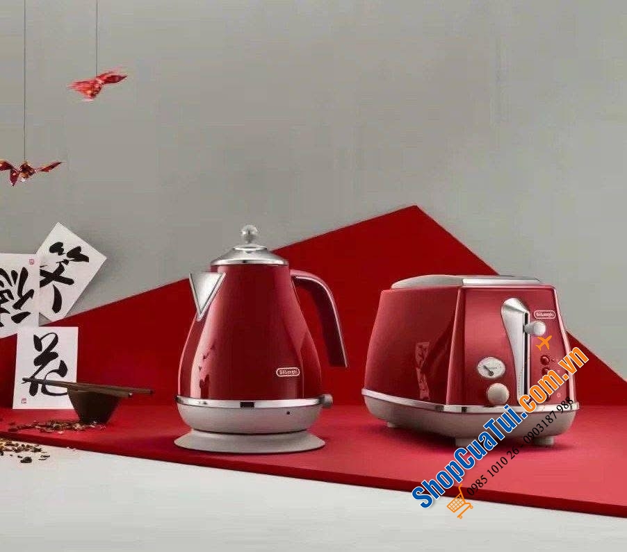 Máy Nướng bánh mỳ 2 lát De\\\'Longhi Icona.