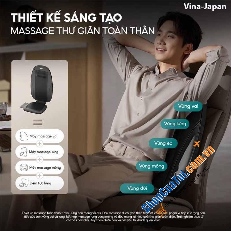 Ghế massage PHILIPS PPM8502.