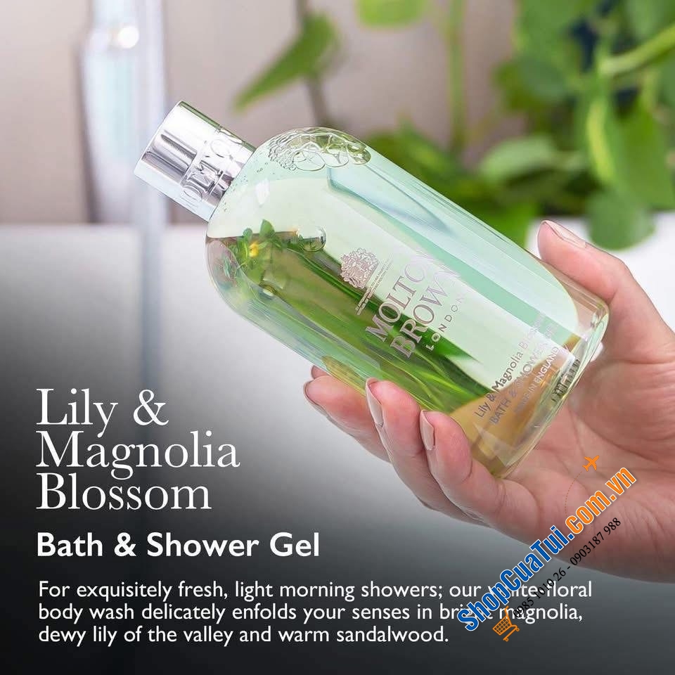 SỮA TẮM QUÝ TỘC MOLTON BROWN - SỮA TẮM BATH & SHOWER GEL 300ml.