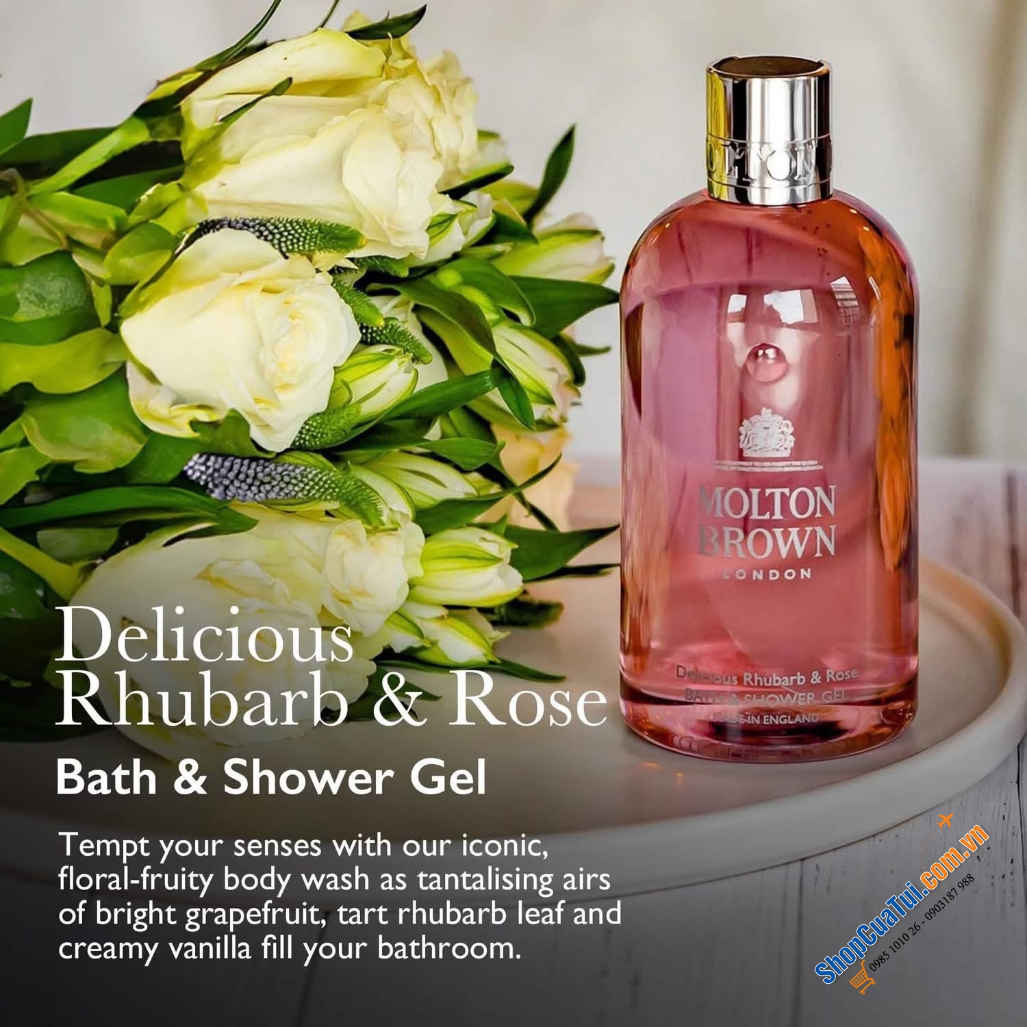 SỮA TẮM QUÝ TỘC MOLTON BROWN - SỮA TẮM BATH & SHOWER GEL 300ml.