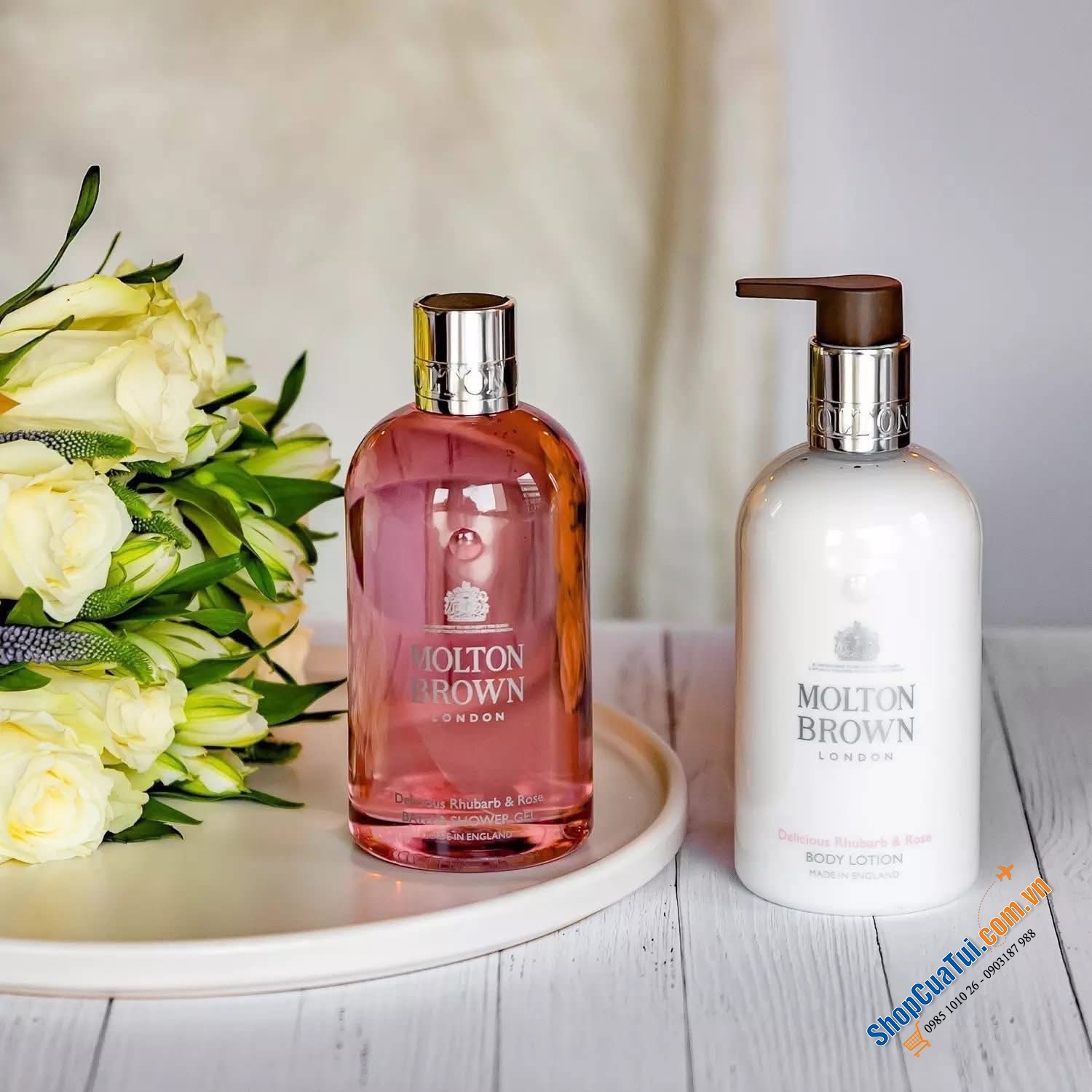 SỮA TẮM QUÝ TỘC MOLTON BROWN - SỮA TẮM BATH & SHOWER GEL 300ml.