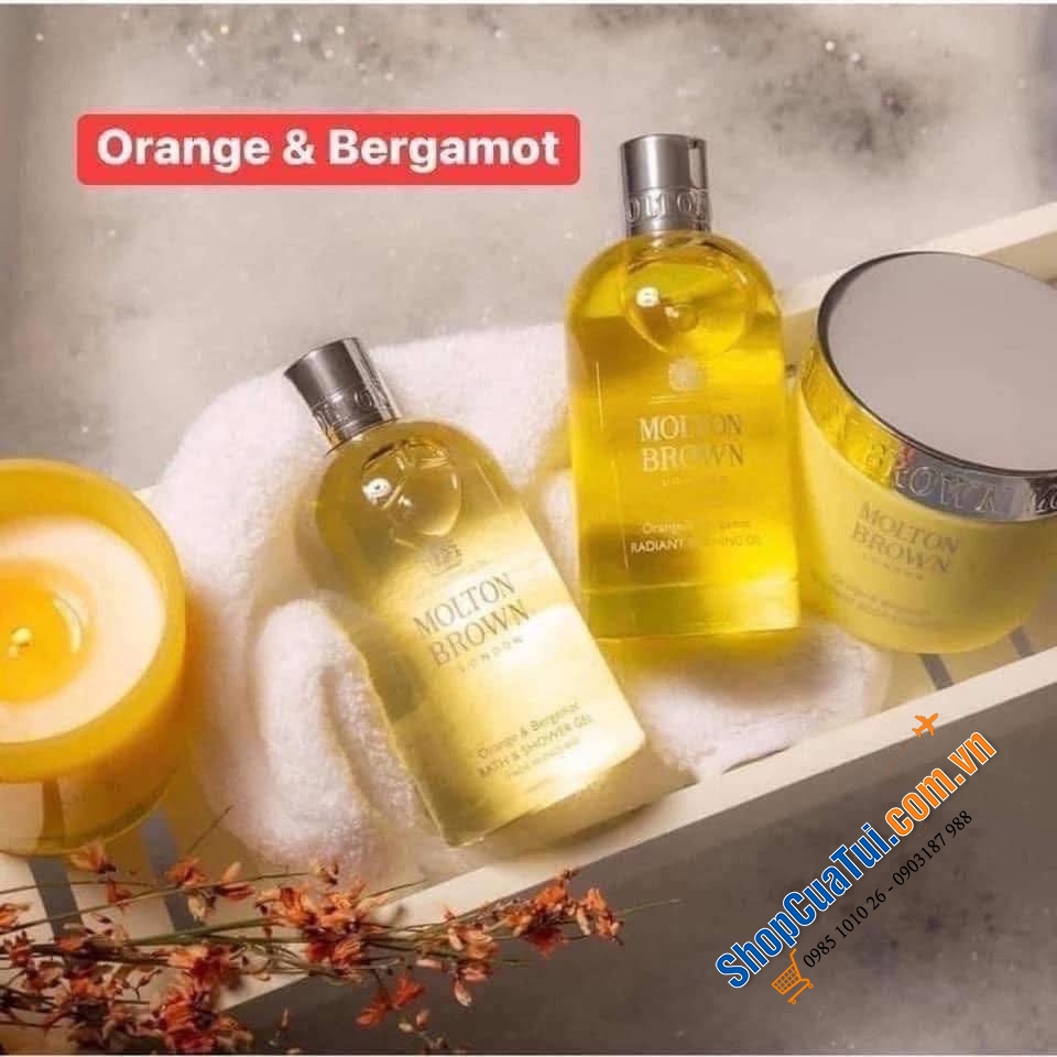SỮA TẮM QUÝ TỘC MOLTON BROWN - SỮA TẮM BATH & SHOWER GEL 300ml.