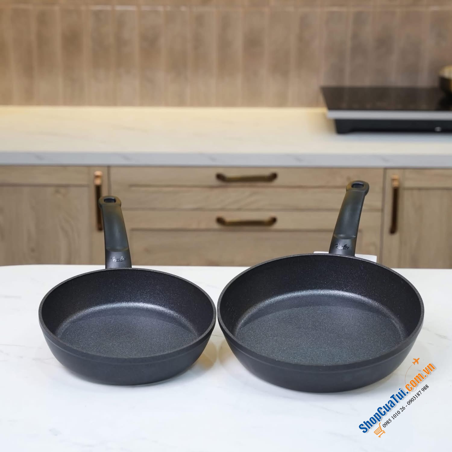 Chảo chống dính Fissler Ceratal Comfort 24 - 28cm.