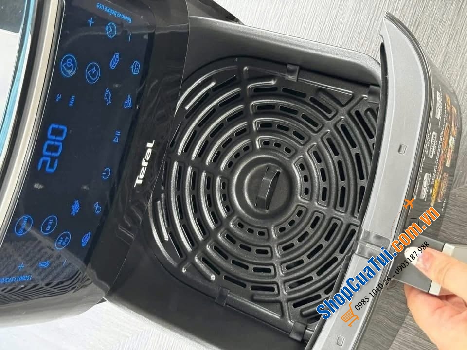 Nồi chiên không dầu kiêm hấp hơi nước Tefal 3in1 Easy Fry Grill &Steam FW201815.
