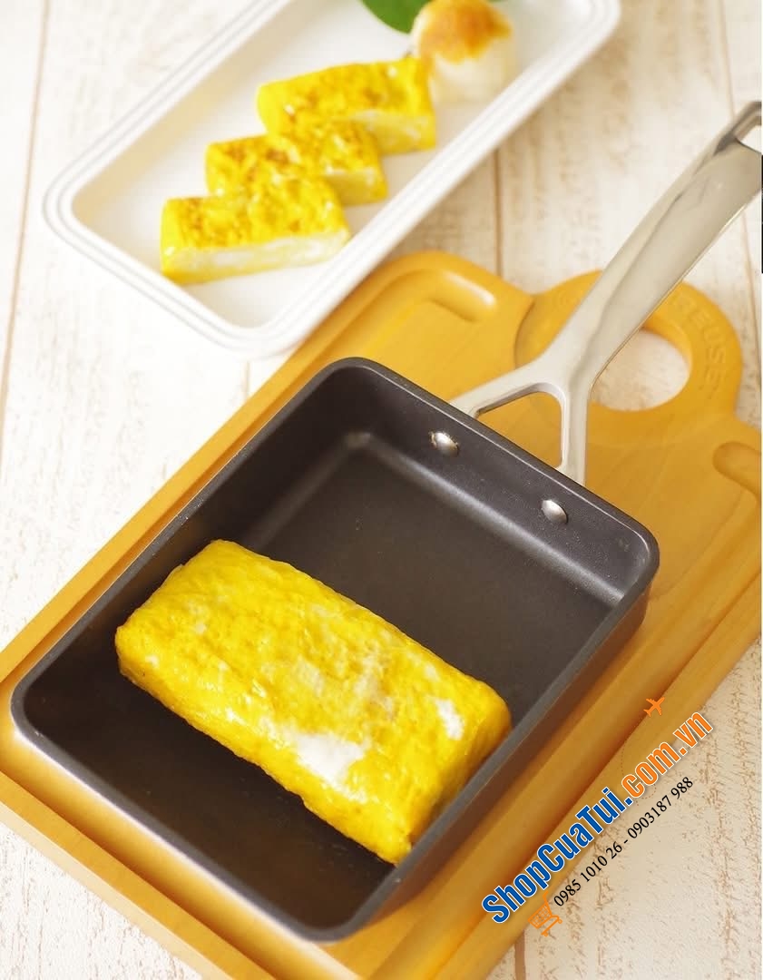 Chảo rán trứng cuộn chống dính Le Creuset TNS.