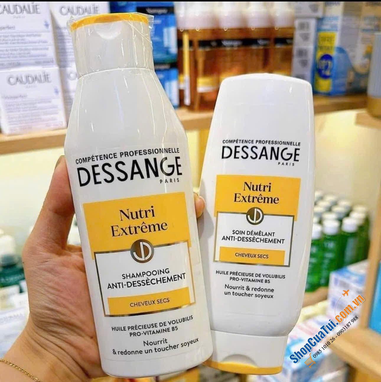 CẶP GỘI + XẢ DESSANGE VÀNG.