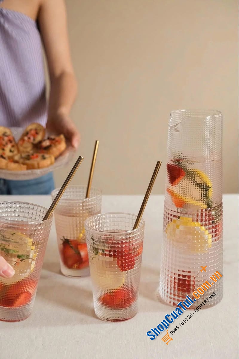 Set 6 cốc IVV Speedy Glassware Cooler 400ml.