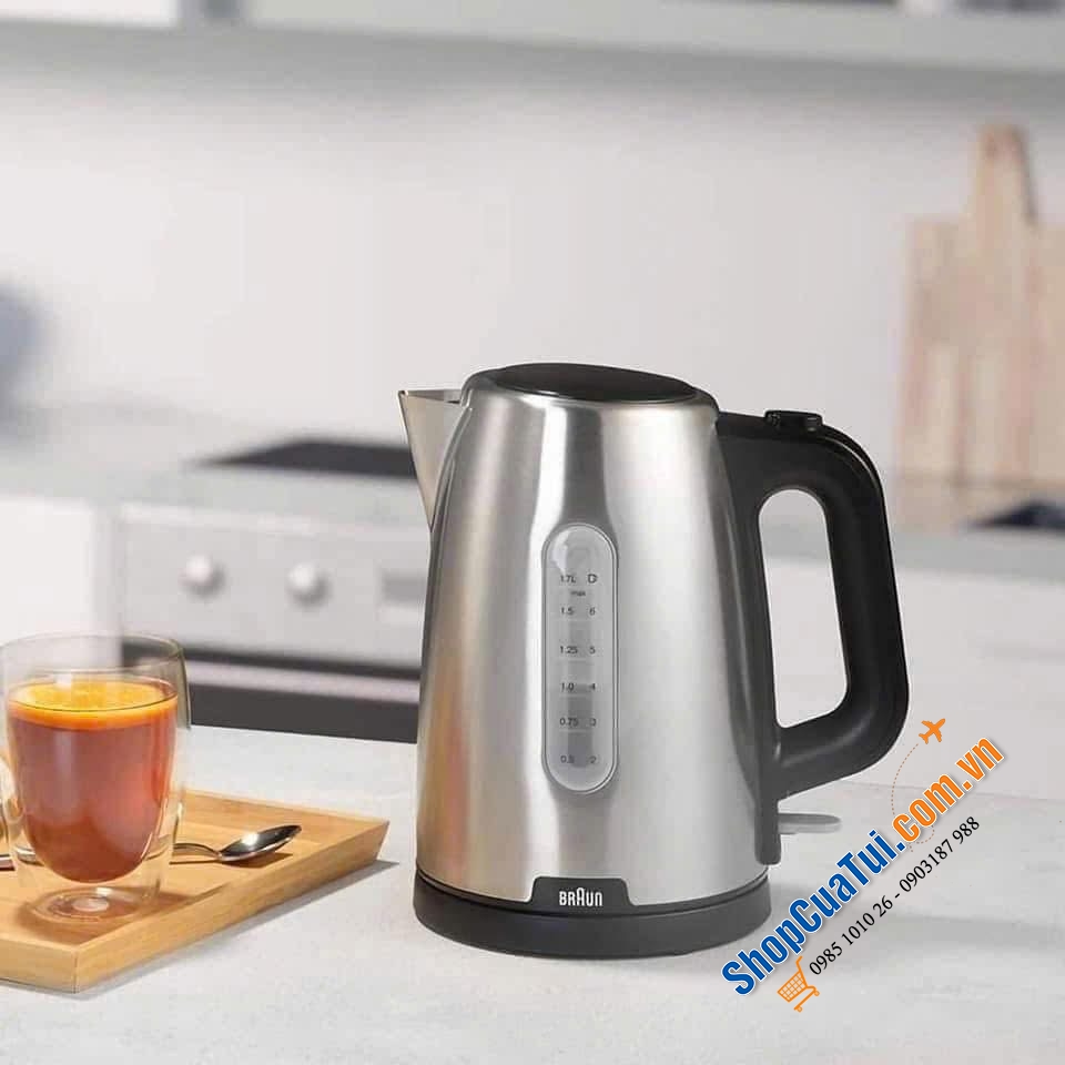 Ấm siêu tốc Braun WK1500BK.