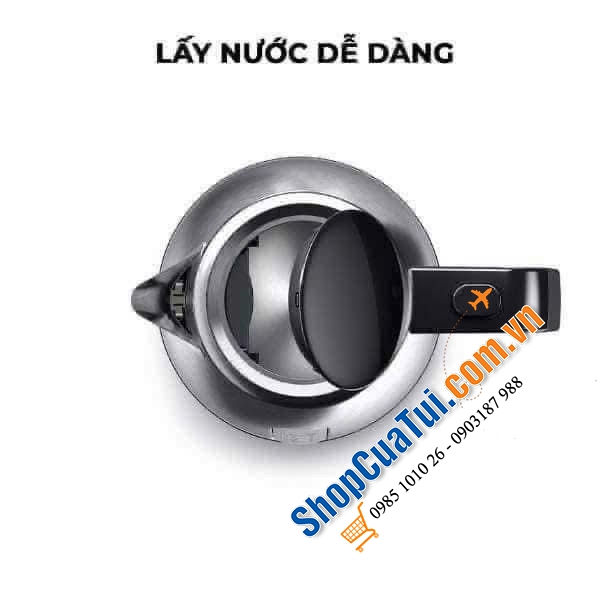 Ấm siêu tốc Braun WK1500BK.